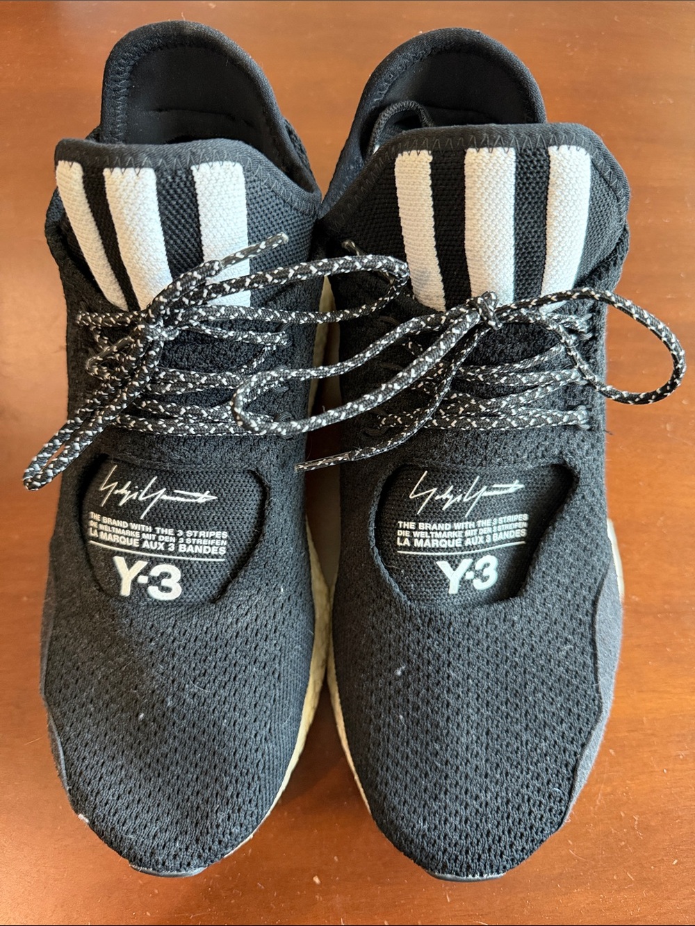 YOHJI YAMAMOTO Y- 3 x ADIDAS Boost Technology Sock-Stretch Running Trainers